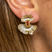 Boucles oreilles plaque victoire agrumes